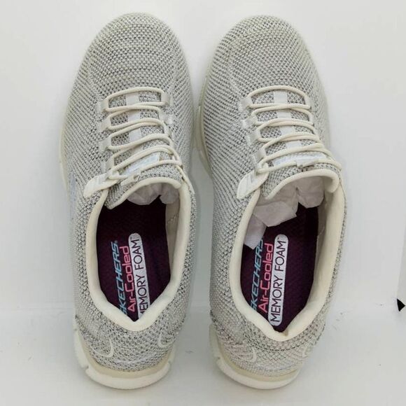 Skechers Air-Cooled Women's Pre-owned Gray Running Sneakers - sz. 9 1/2 - Picture 3 of 6